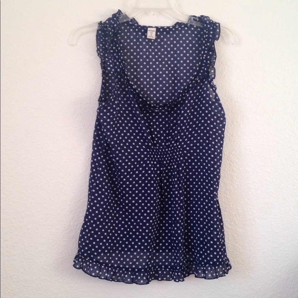 FINAL MARKDOWN Ladies' Old Navy Polka Dot Tank Top (S)